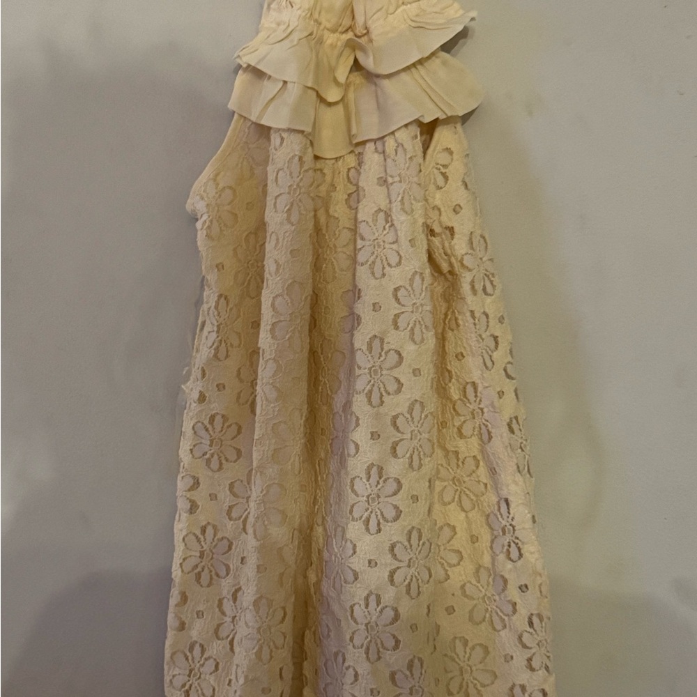 Ella Moss Cream Floral Lace Camisole